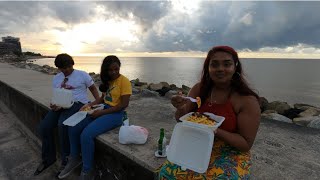 DINNER ON THE BEACH # CARIBBEAN FLAVORS KITTY SEAWALL GUYANA
