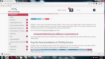How to Install ch340 driver installation with ch340g Drivers
