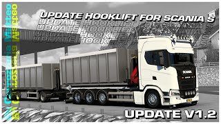 ETS2 - Hooklift Addon for Scania RJL & Scania S (1.43) ETS2 - Hooklift Addon for Scania RJL & Scania S (1.43)