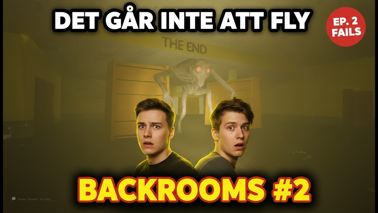 Det går INTE att fly från Backrooms…