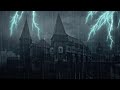 Heavy Rain On Old Castle with Thunder Sounds - Rain Sounds for Sleeping Study And Relaxation - 2021