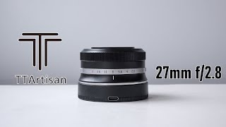 TTArtisan 27mm f/2.8 дешево и резко