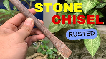 Restore And Sharpen A Rusty Vintage Chisel | M&Q Restore Old Things | Chisel Rusty |