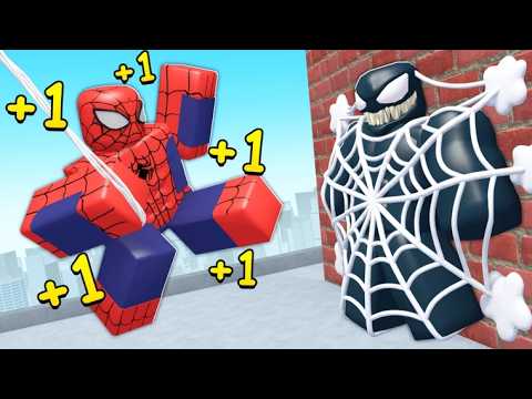 BECAME STRONGEST SPIDERMAN +1 SPIDER EVOLUTION ROBLOX