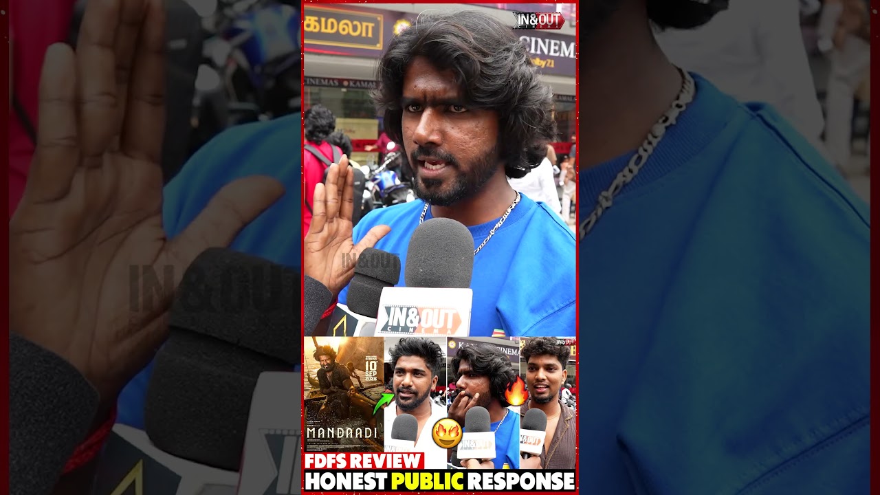 Mandaadi FDFS Review💥 | Mandaadi movie review | Mandaadi Public reaction🔥 #soori #mandaadi #gvp