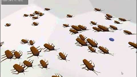 Unity3d, AI, Flock Test