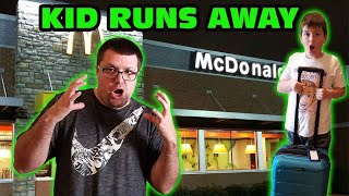 Kid Temper Tantrum Runs Away To Live At McDonalds [Original]