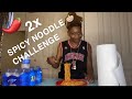 2x Spicy Fire 🌶 Noodle Challenge W/ K’Hood