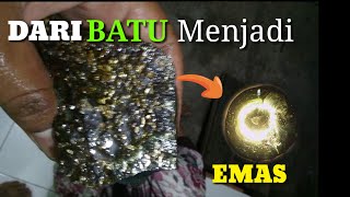 Mengolah batu menjadi emas || dari batu menjadi emas