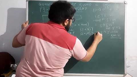 Google Kickstart Round C 2020 | Problem 3 - Perfect Subarray | Discussion + Code | Karan Mashru