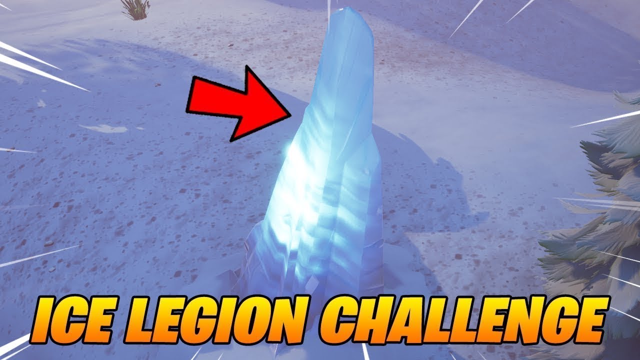 Deal Damage With Explosive Weapons To The Ice Legion (Fortnite Battle Royal Season 7)
