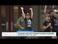 Students walk out to protest planned closure of Northern Colorado school