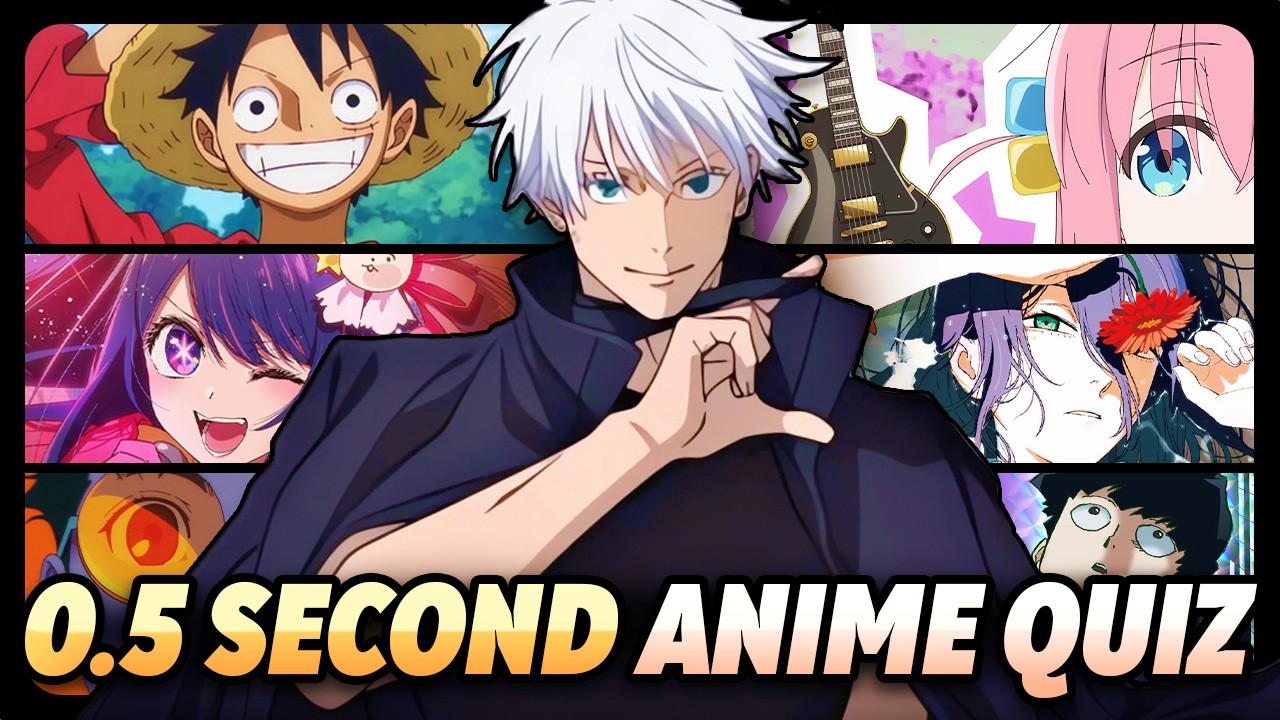 СМОЖЕТЕ ЛИ ВЫ УГАДАТЬ 100 АНИМЕ-ОТКРЫТИЙ ЗА 0,5 СЕКУНДЫ | 100 АНИМЕ-ОТКРЫТИЙ