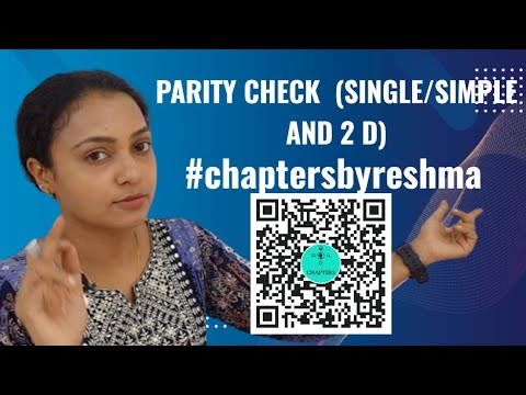 Parity check (single and 2 dimensional ) with example| chapters - YouTube