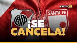 Suspendido River Vs Independiente Santa Fe Decisión De La Conmebol Por El Terremoto