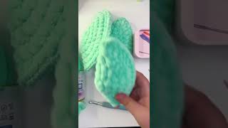 Make jumbo 🐢🍓 with me #crochet #amigurumi #crochetturtle #crochetplushie #crochettutorial #shorts