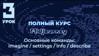 Полный курс по Midjourney: 3 урок -  Основные команды (2024)