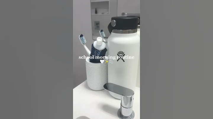 realistic school morning routine vlog #grwm #aesthetic