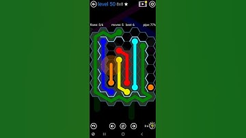 How To Solve Flow Free Hexes Variety Pack Level 50 Board Walk Through Solution Walkthrough