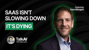 SaaS Is Stalling. AI Is Scaling. Dave Elkington Explains Why.