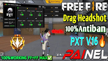 OB51 Update PXT V16 VIP PANEL🔥100%Antiban Hack ✅ Rank Working Headshot Safe Panel | Injector Hack