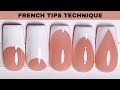 HOW TO DO FRENCH TIP NAILS WITH GEL POLISH | EASY GEL NAIL ART TUTORIAL