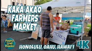 Kakaako Farmers Market January 21, 2023 Oahu Hawaii ホノルル、ハワイ Food Drinks Plants Fruit Vegetables