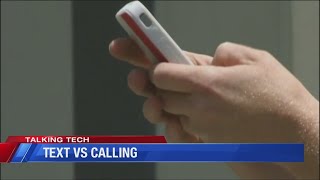 Texting vs calling