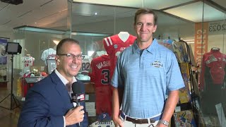 KTALs Tim Owens interviews Louisiana Sports Hall of Fame inductee Eli Manning