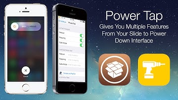 Power Tap: Gives You Multiple Features From Your Slide to Power Down Interface
