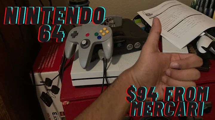 I bought a Nintendo 64 from Mercari for $94!