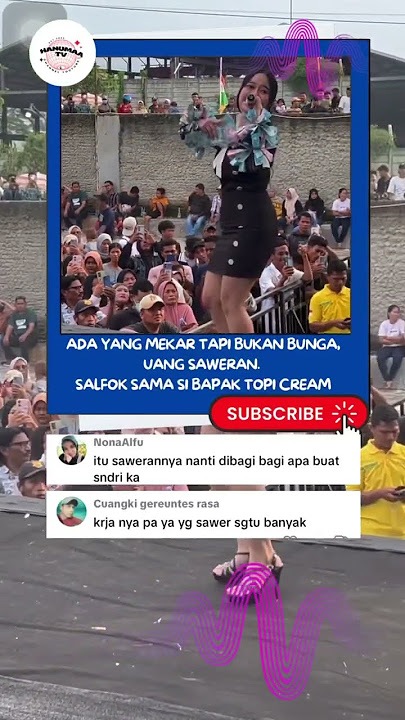 UANG SAWERAN MEKAR DI TANGAN 🤑 #viralmusic #dangdut #saweran #koplo #music