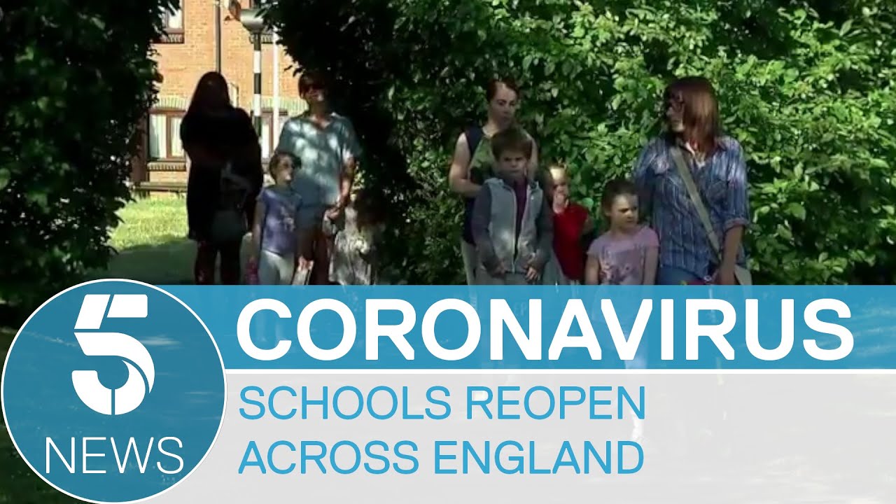 Coronavirus: schools reopen across England but is it too soon? | 5 News
