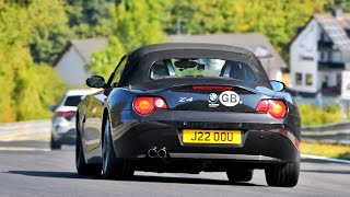 BMW Z4 POV Autobahn Top Speed Run