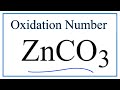 Zinc Compounds and Oxidation States