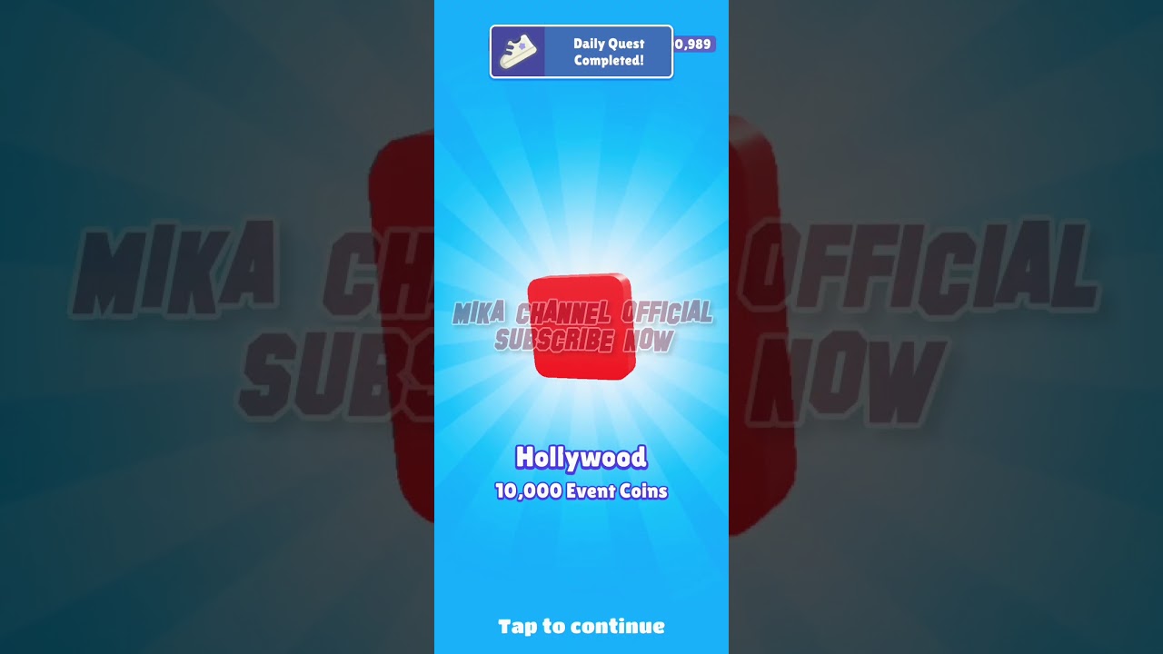 Subway Surfers Hollywood 2024 Unlock Get the Event Coins you need Bundle