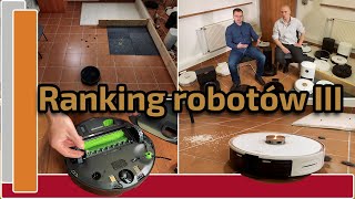 Ranking robotów III 🧹 : Edycja 2022 | Test 15 robotów sprzątających na trudnym torze!