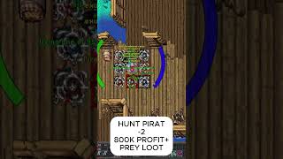 [TIBIA] ESSA HUNT DE PIRAT É BOA DEMAIS PARA KNIGHT #tibia #tibiaglobal #games #tibia2026 #mmorpg