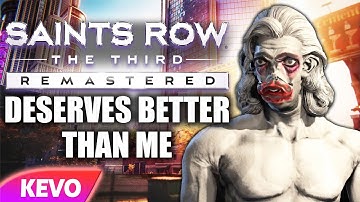 The Saints Row The Third remaster deserves better than me