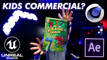 Kids Commercial Project Breakdown - After Effects, Cinema4d, Unreal Engine
