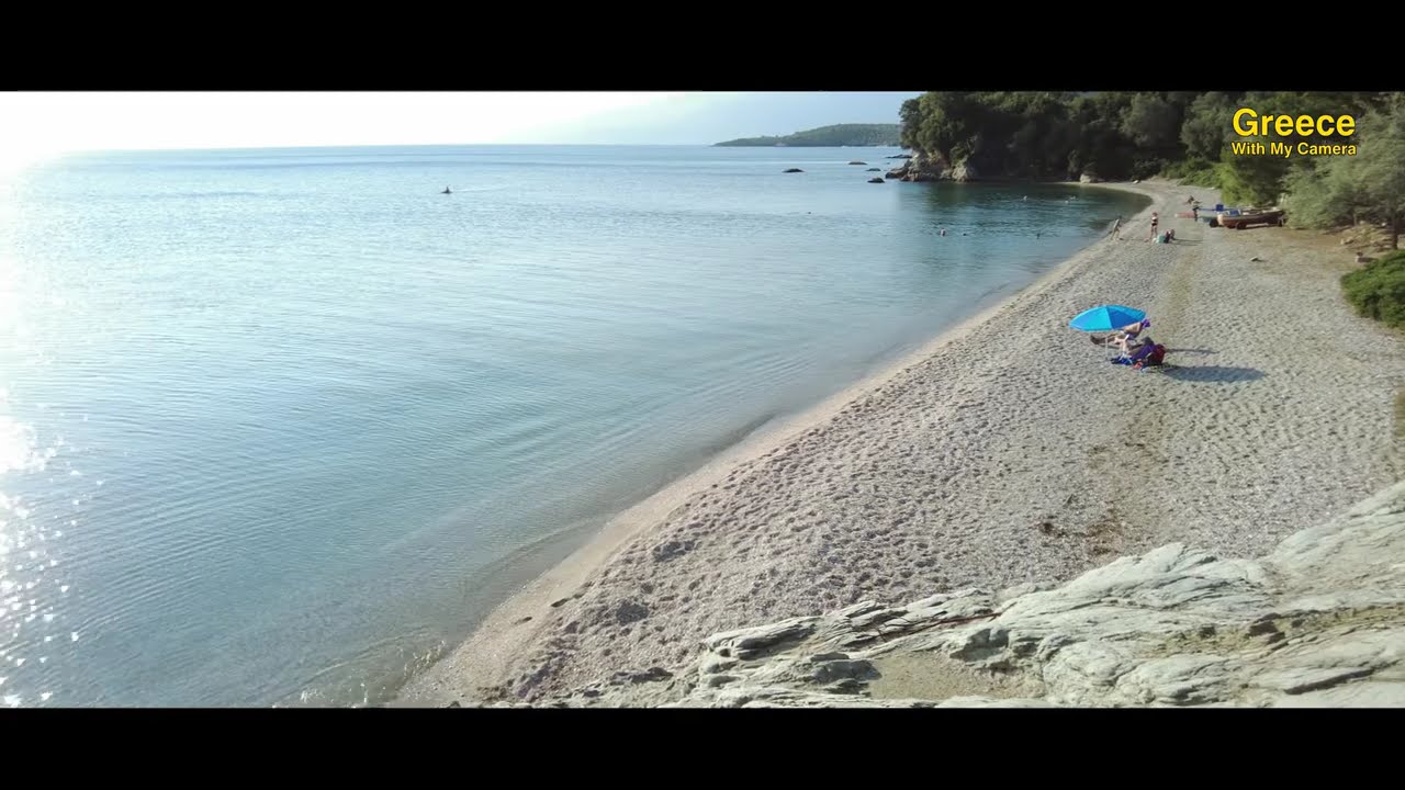 Κρυμμένη και Πανέμορφη Παραλία Μάρμαρο - Πήλιο - Greece, Pelion, Marmaro Beach - 4k