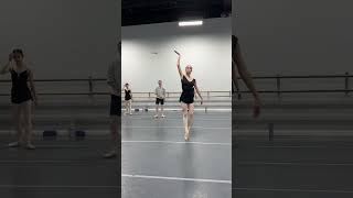 The reality of learning a new ballet variation