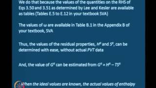 Generalized Correlations and Residual Properties