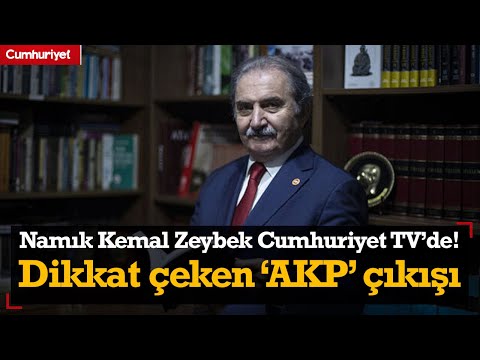 ATA Partisi lideri Namık Kemal Zeybek Cumhuriyet TV'de! Dikkat çeken 'AKP' çıkışı: Dava açacağız!