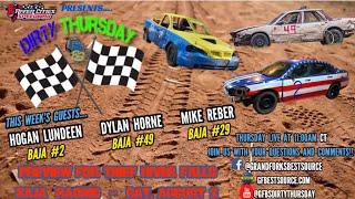 RCS DIRTY THURSDAY - with BAJA Drivers #2 Hogan Lundeen, #49 Dylan Horne, & #29 Mike Reber