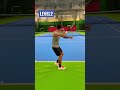 [Tennis] ATP Pro Top Spin LEVEL1 to 4 #shorts