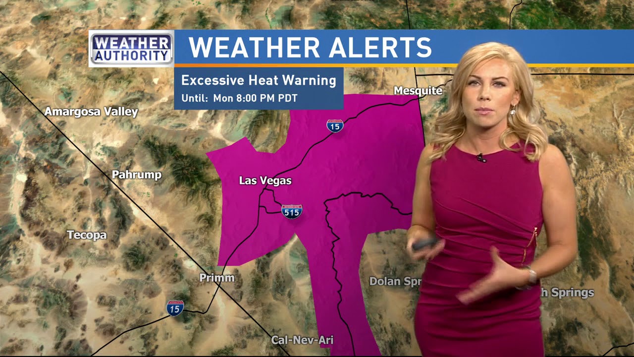 Excessive Heat Warning in Southern Nevada - YouTube