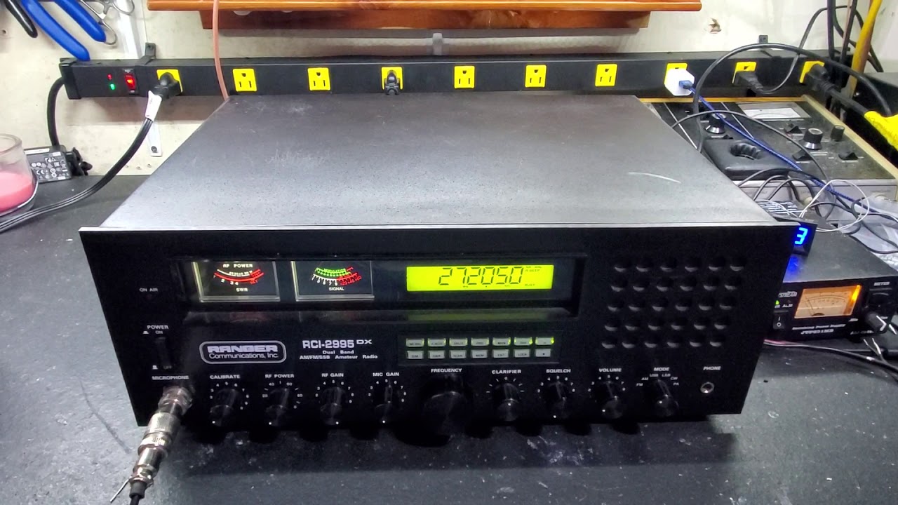 RCI-2995DX tune up report for Curt in MI - YouTube