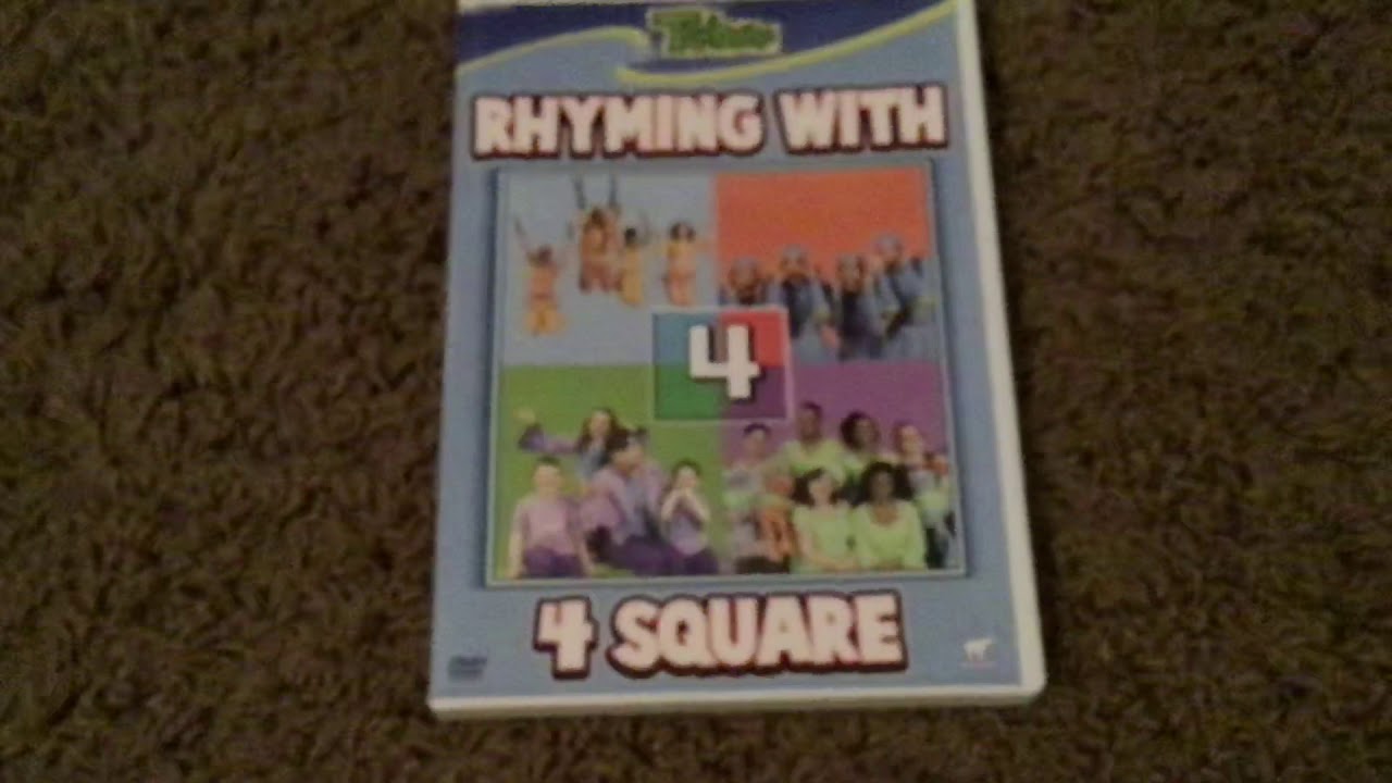 SINGING WITH 4 SQUARE ~ NEW DVD Child DEVELOPMENT Sing, Rhyme, Poetry  Education 625828233104