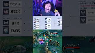 Siapa sangka… EVOS harus ketemu tim-tim berat di babak playoff 😹😭 #mobilelegends #mlbb #gameplay